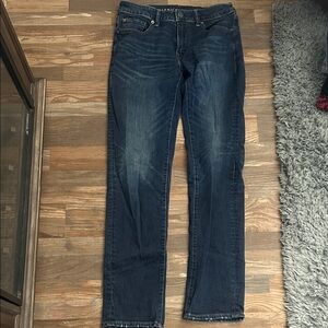 American Eagle Outfitters Dark Blue Straight Jeans